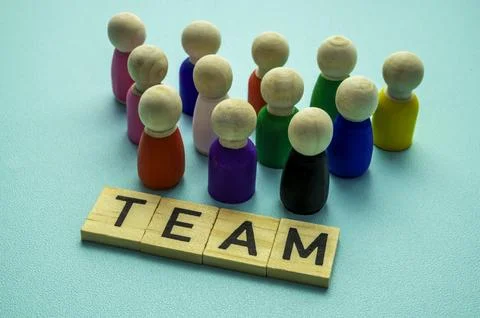 Concept of teamwork and inclusion. Stock Photos