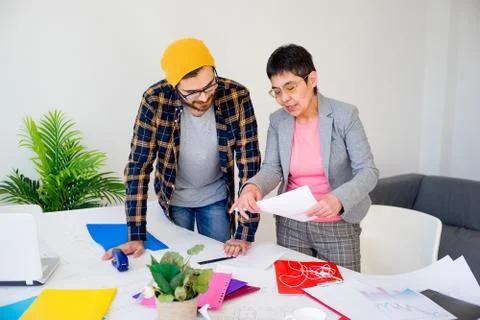 Concept of teamwork Stock Photos