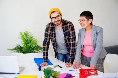 Concept of teamwork Stock Photos