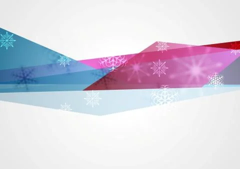 Concept tech winter Christmas background イラスト素材