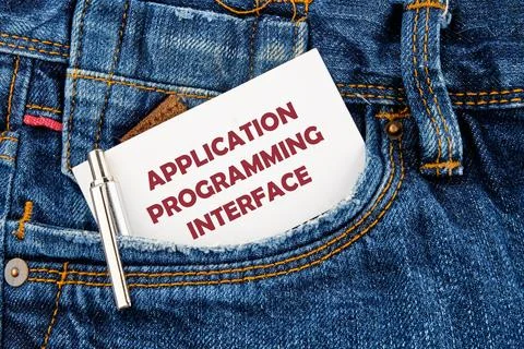 The concept of technology and development. Phrase, words, text APPLICATION PR 스톡 사진