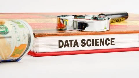 The concept of technology and development. Phrase, words, text DATA SCIENCE o Stock Photos