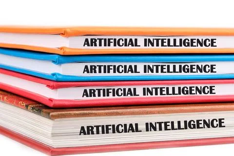 The concept of technology and development. Phrase, word, text ARTIFICIAL INTE 写真素材