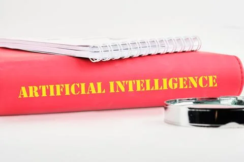 The concept of technology and development. Phrase, word, text ARTIFICIAL IN.. Stock Photos