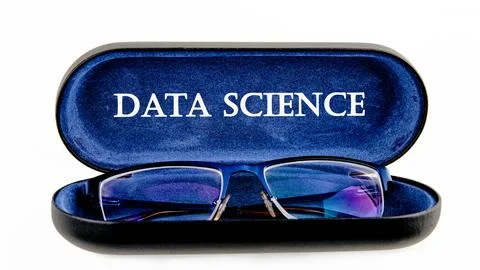 The concept of technology and development. Phrase, words, text DATA SCIENCE.. Stock Photos