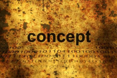 Concept text on grunge background 写真素材