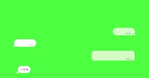 Concept text message, modern sms dialog icons. Bubble speech set. Stock Footage 84236265