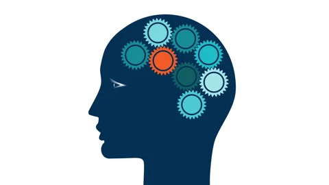 Concept of thinking of people Stock Footage 102384465