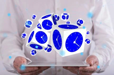 Concept of time management Stock-Fotos