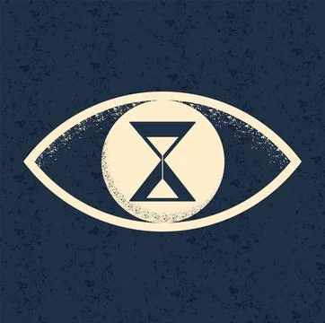 Concept time is running out. Stock Illustration