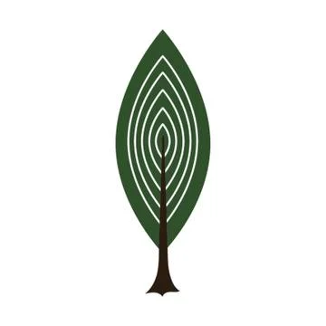 Concept of A Tree Illustration Stock-Illustration