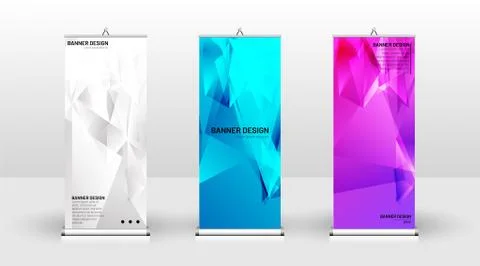 Concept of a triangular design background pattern Illustrazione stock