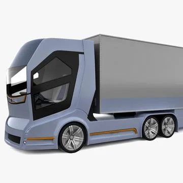 Concept Truck Volvo Vision 2020 3D Model
