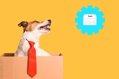 Concept of using miscellaneous phone applications for business Stock Photos
