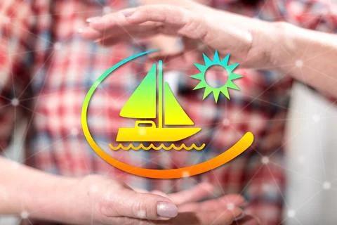 Concept of vacation Foto stock