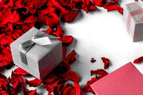The concept of Valentine's Day Stock Photos