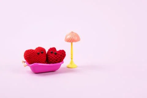 Concept of Valentine's Day Stock Photos