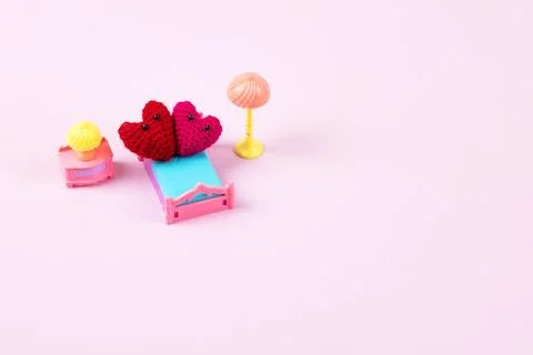 Concept of Valentine's Day Stock Photos