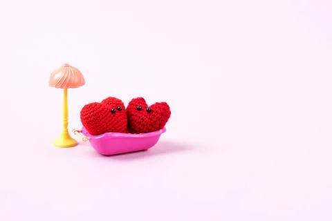 Concept of Valentine's Day Stock Photos