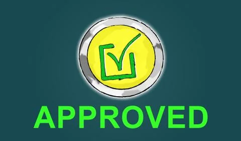 Concept of validation Stock Illustration