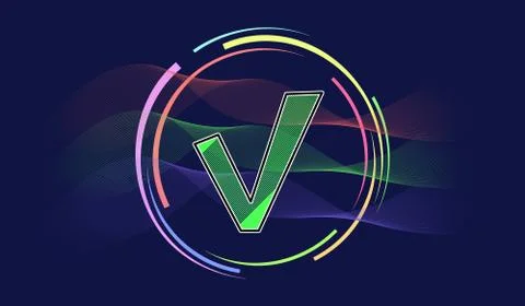 Concept of validation Stock Illustration