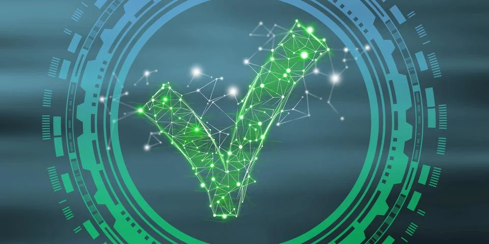 Concept of validation Stock Illustration