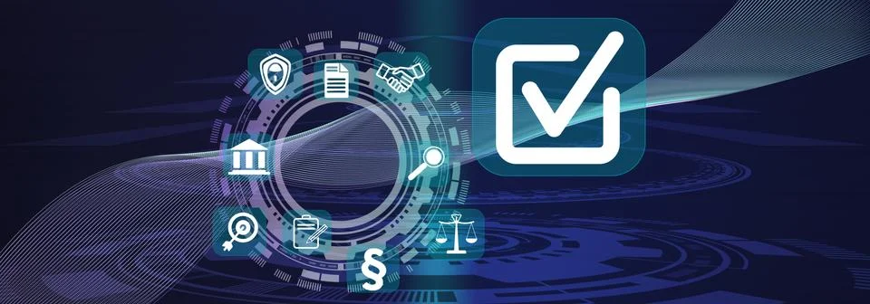 Concept of validation Stock Illustration