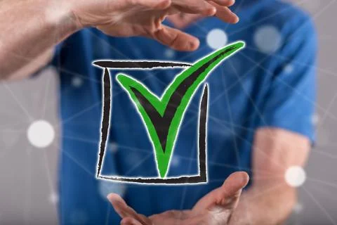 Concept of validation Foto stock