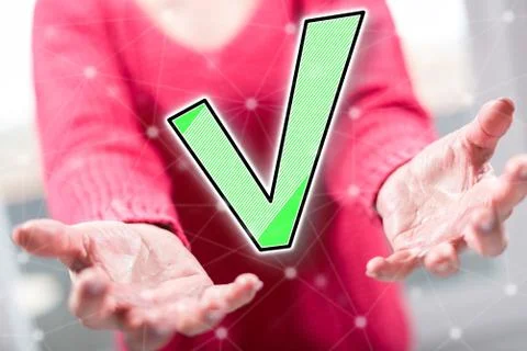 Concept of validation Foto stock