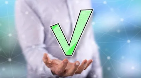 Concept of validation Stock Photos