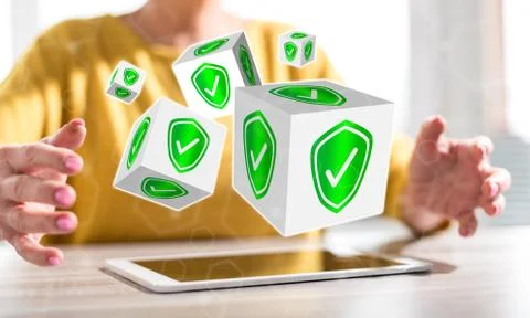 Concept of validation Stock Photos