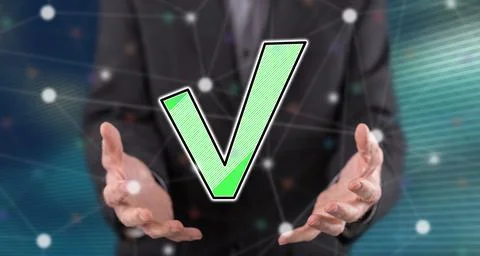 Concept of validation Foto stock