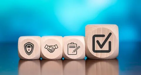 Concept of validation Stock Photos
