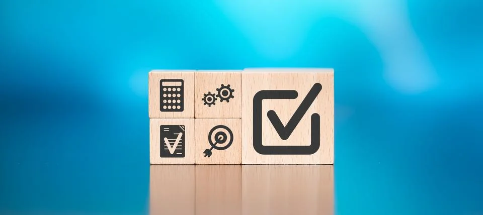Concept of validation Foto stock
