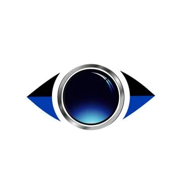 The concept of vision Illustrazione stock