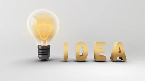 The concept of visualization brings wisdom and idea,creative thinking image.. Foto stock