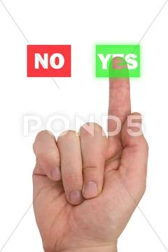 Concept for voting and election Stock Photos