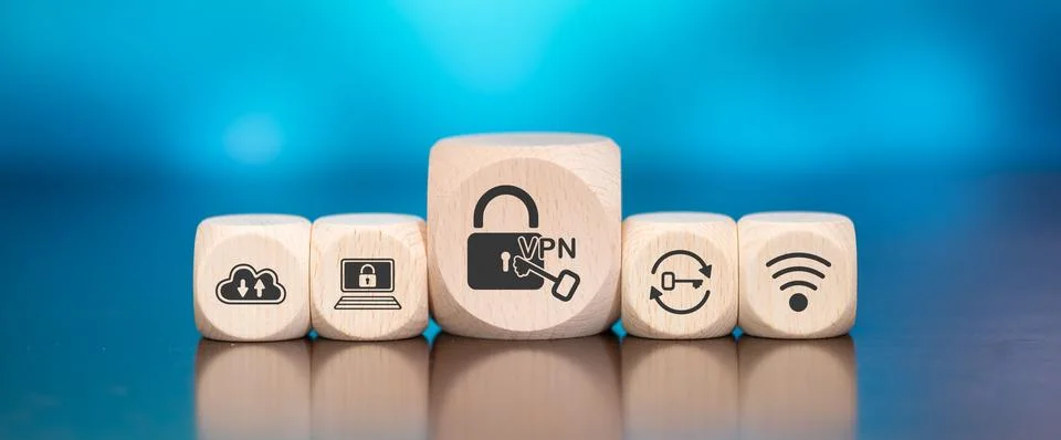 Concept of vpn Stock-Fotos