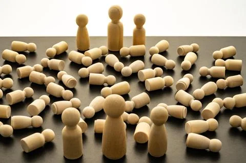 The concept of war and the decisions of the powerful. Stock Photos