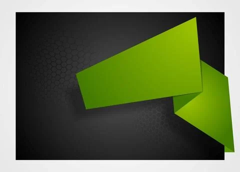 Concept web design Concept vector origami background Copyright: xZoonar.co... Foto stock