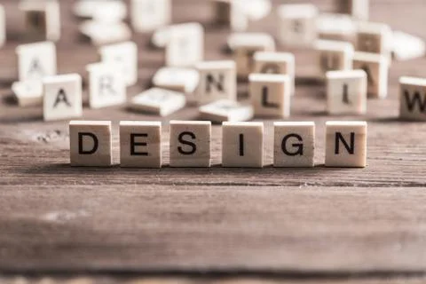 Concept of web design Stock Photos