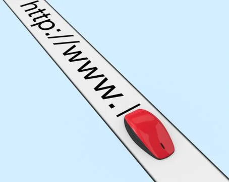 Concept of web surfing Illustration