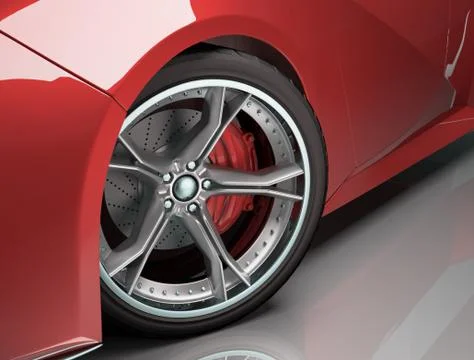 Concept Wheel Stock Illustration