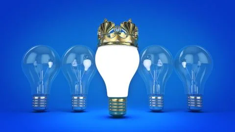 Concept Winning Ideas. Stock Illustration