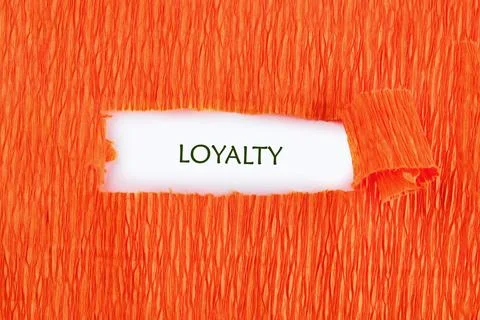 Concept word LOYALTY. Loyalty program concept. Stock Photos