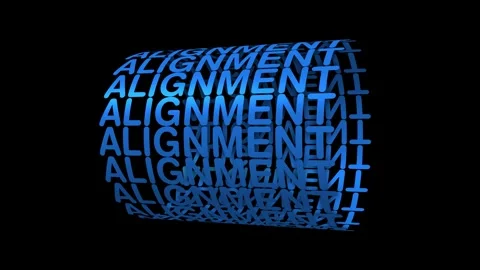 Concept Words Alignment, Sleek Rotating Cylinder 3D Typography Motion Stock Footage 326642771