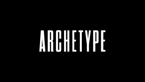 Concept Words Archetype, RGB Dynamic Glow Effect Kinetic Typography Video stock 326643150
