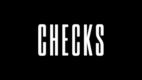 Concept Words Checks, RGB Dynamic with Glow Effect Kinetic Typography Stock Footage 324566958