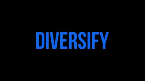 Concept Words Diversify, Cinematic Blur Effect Text Animation Video stock 327726338