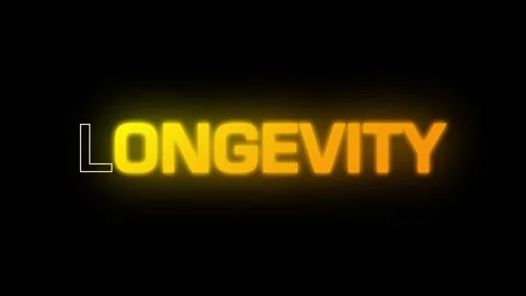 Concept Words Longevity RGB Dynamic Effect Kinetic Typography Text Animation Stock Footage 327725883